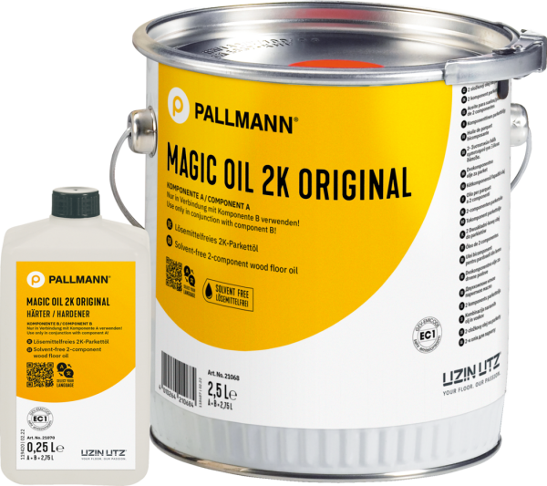 Pallmann Magic Oil 2K Original (1 Liter) Lösungsmittelfreies 2K-Parkettöl