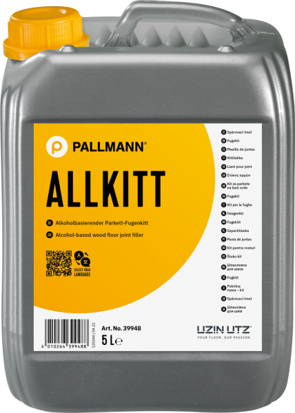 Pallmann ALLKITT (5 Liter) Alkoholbasierender Parkettfugenkitt 39948