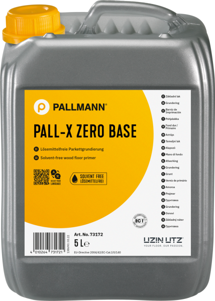 Pallmann Pall-X Zero Base (5 Liter) Lösemittelfreie Parkettgrundierung 73172