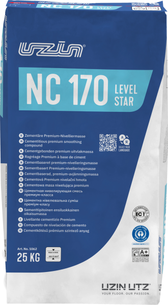 UZIN NC 170 LevelStar Zementäre Premium-Nivelliermasse 25 KG