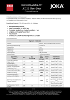 JOKA JK126 Silent-Step-Unterboden Holzweichfaserplatte...