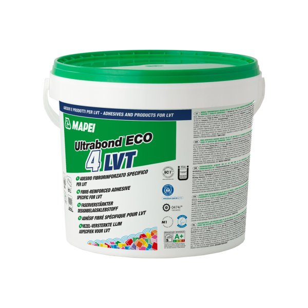 Mapei ULTRABOND ECO 4 LVT Mikrofaser-Designbelagsklebstoff. 4KG Vinylboden