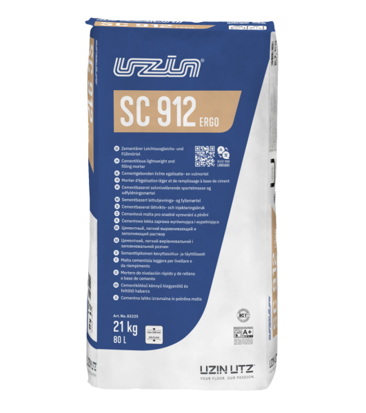 UZIN SC 912 Ergo Zementärer Leichtausgleichs- und Füllmörtel 21 KG
