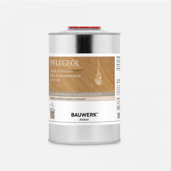 Bauwerk Parkett Pflegeöl farblos 2,5 Liter Dose