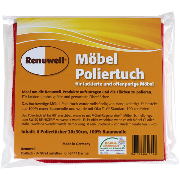 Renuwell Möbel-Poliertuch 4 Stk.