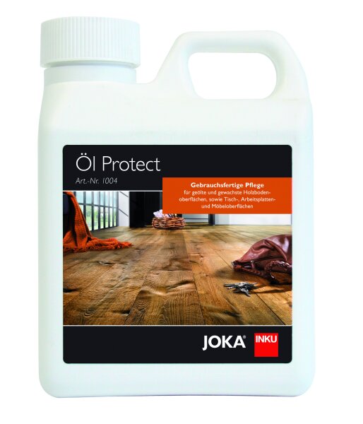JOKA Reinigungs- und Pflegesystem für Holzböden (Öl Protect 1 Liter)