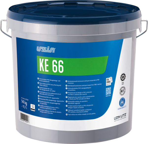 Uzin KE 66 Ökoline Faserarmierter Nassklebstoff, EC 1 Der blaue Engel Geb. a 14 KG