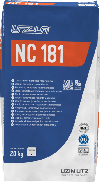 UZIN NC 181 Standfeste, zementäre Reparaturmasse 20 KG