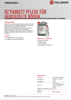 RZ Parkett Pflege für versiegelte Böden 5 Liter...