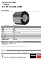 JK119 Alu-Dichtband 50 mm breit, 50 lfm