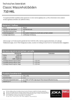 Hochkantlamellenparkett massiv 10 mm Eiche, Standard...