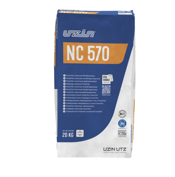 Palette UZIN NC 570 Fusiontec Universal-Nivelliermasse 20 KG  (54 x 20 KG)