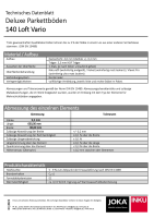 JOKA 140 LOFT Chevron FE214 Eiche gebürstet creme...