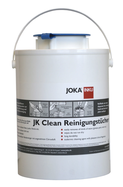 JOKA JK Clean Reinigungstücher im Spender 120 Tücher + 1000 ml