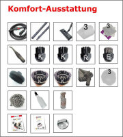 DAMPF DRACHE 22170 Plus mit 2,5 m Dampfschlauch–...