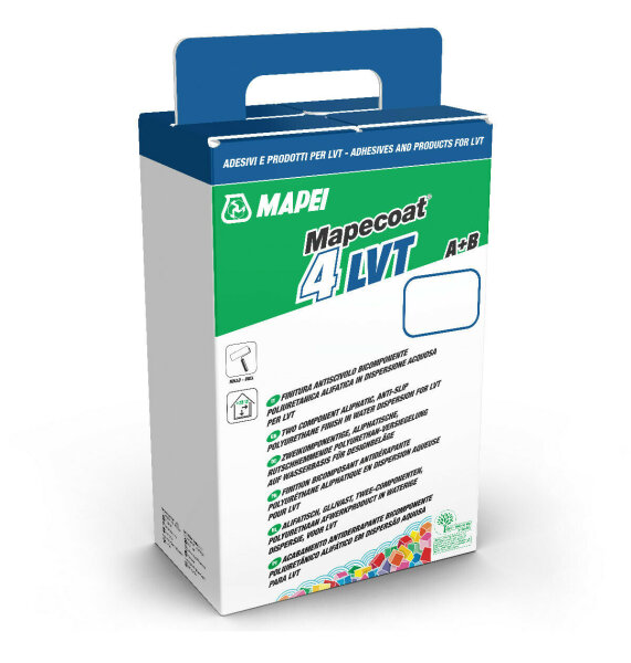 Mapei Mapecoat 4 LVT PU-Versiegelung  LVT 1,2 kg Versiegelung rutschfest Vinylboden