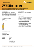 Pallmann Wischpflege Spezial (0,75 Liter)...
